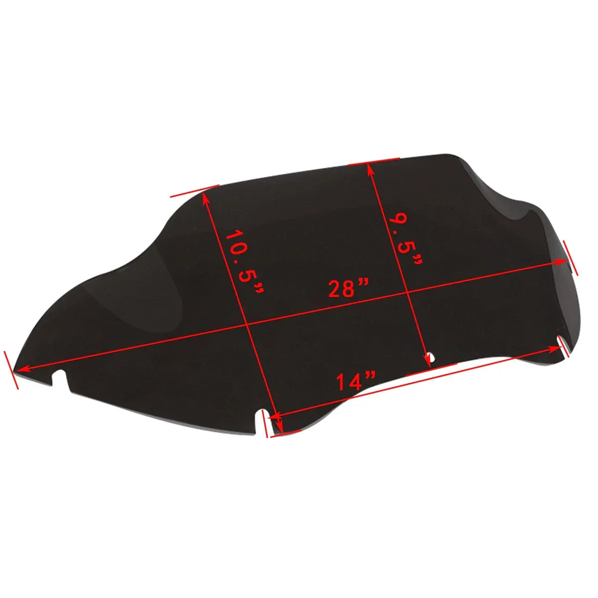 9.5'' Windshield Trims for Harley Road Glide (1998-2013)