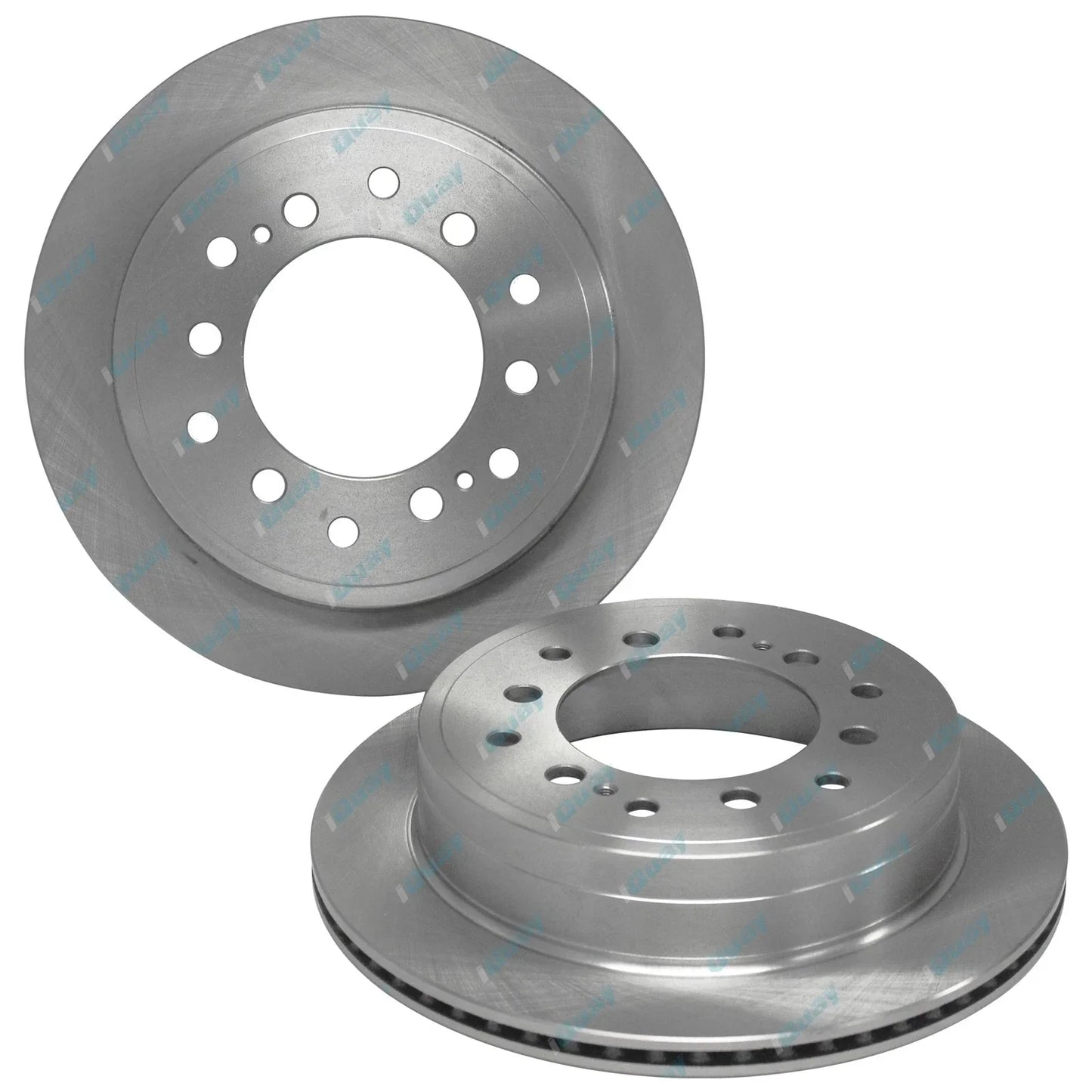 2 Rear Disc Brake Rotors for Toyota Landcruiser Prado RZJ120 RZJ125 2002-2004