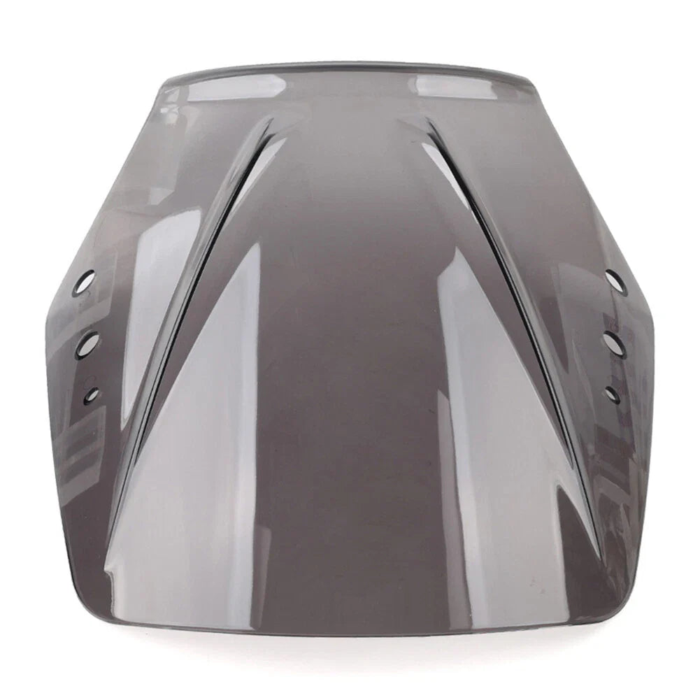 Windshield Deflector for Universal Motorcycle - Grey