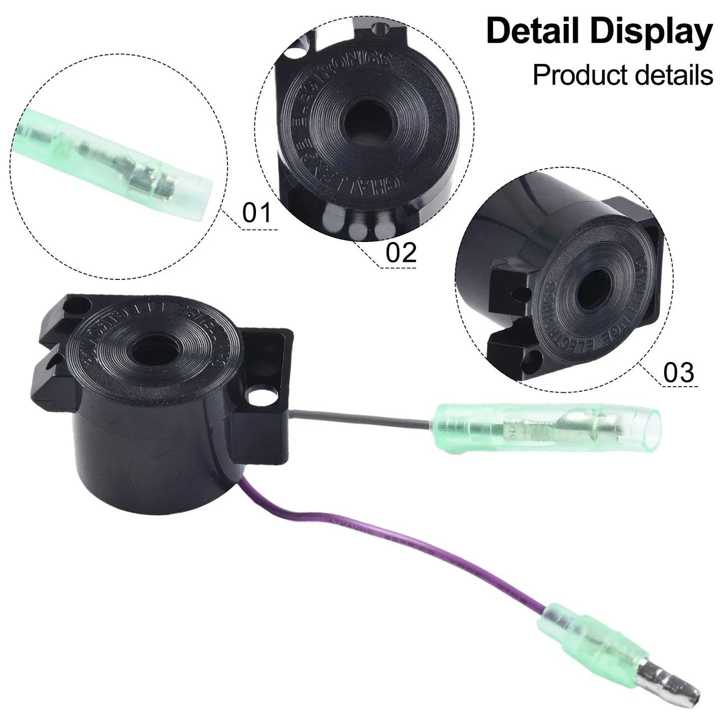 Alarm Function Audio Warn Alarm for Mercury ABS-Boat