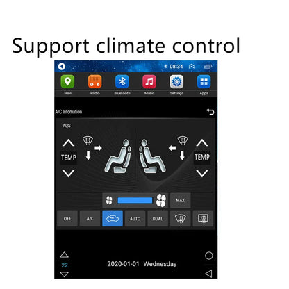 9.7" Vertical Android 13 Stereo Radio Navigation for Chevy Camaro (2008-2015)