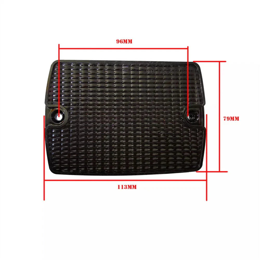 Smoked Front Turn Signal Light Housings for Jeep Wrangler (1987-1995)