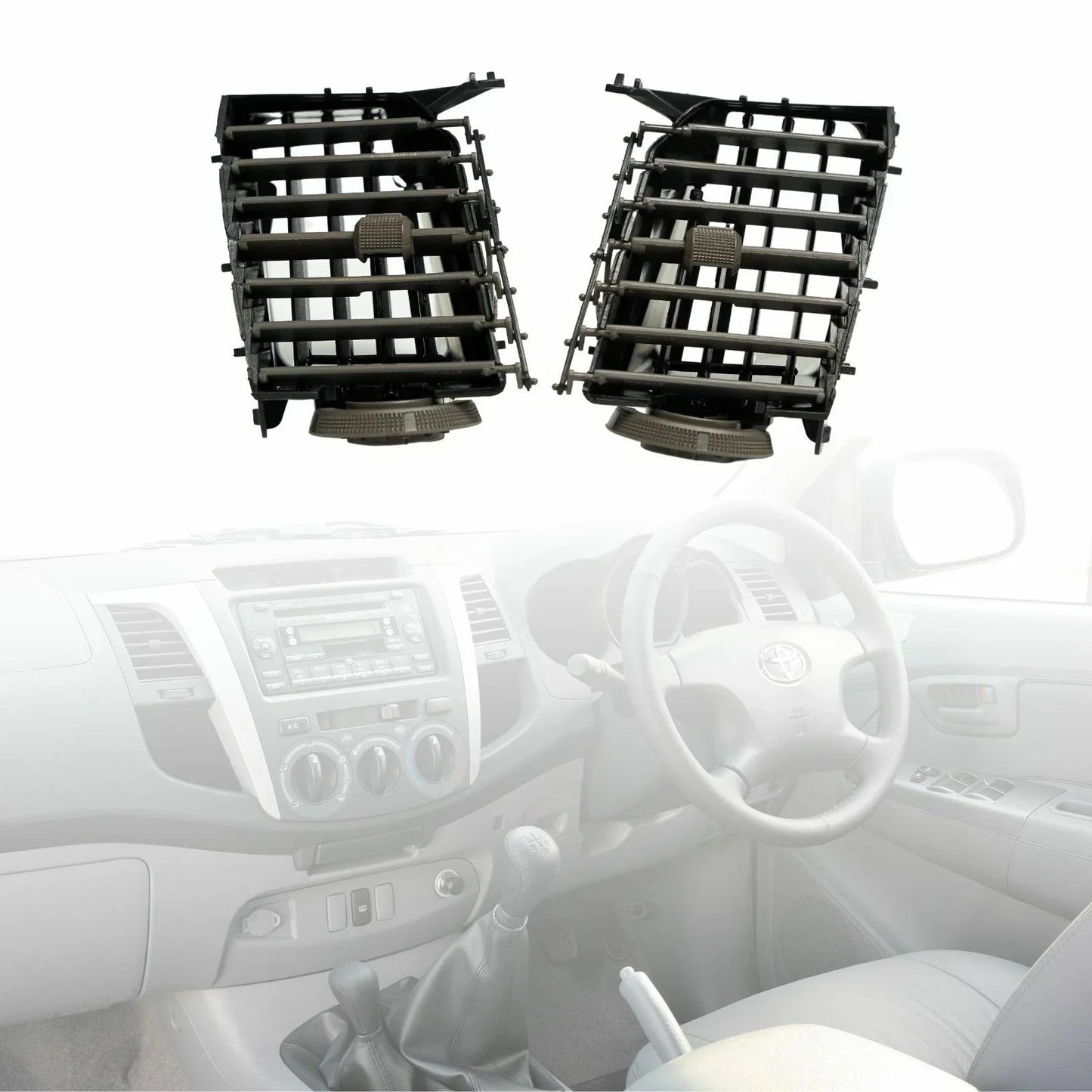 A/C Air Vent Center Grille for Toyota Hilux (2005-2014)
