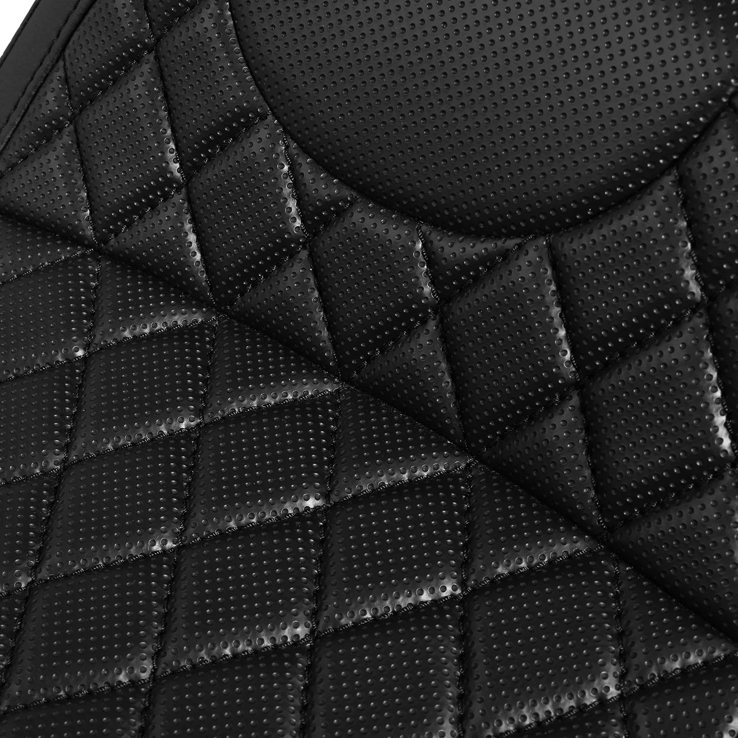 Black Gel Driver & Passenger Seats for Harley CVO Street Road Glide (2023-2025)