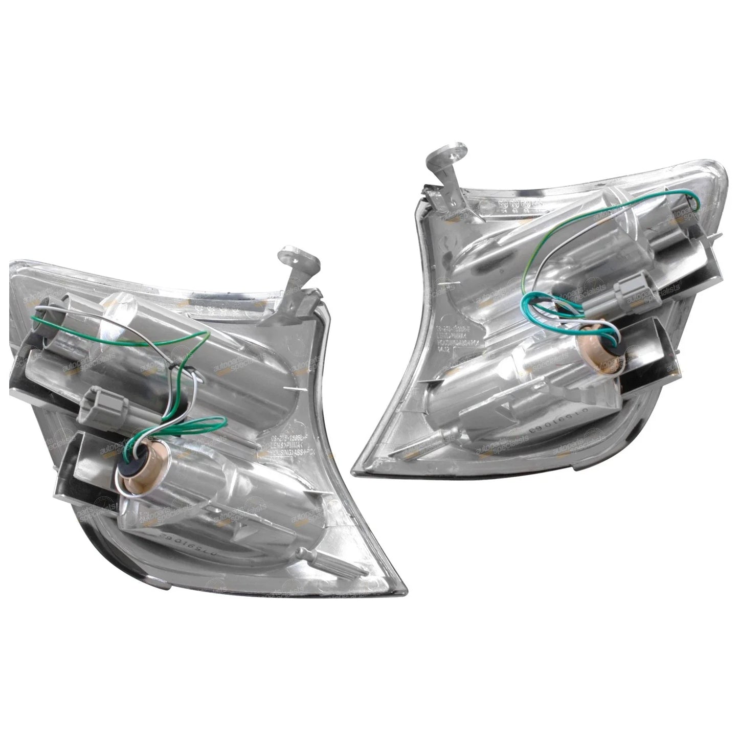LH + RH Corner Indicator Park Lights for Nissan Patrol GU Series (2001 - 2004)