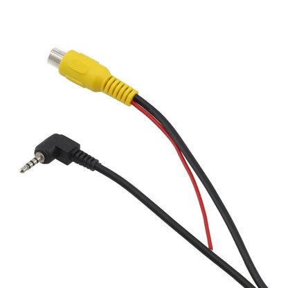 RCA to 2.5mm AV Converter Cable for Car Rear View Camera to Car DVR