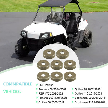 8x Front A-Arm Bushing Rubber Cap for Polaris Outlaw 50 (2008–2019)