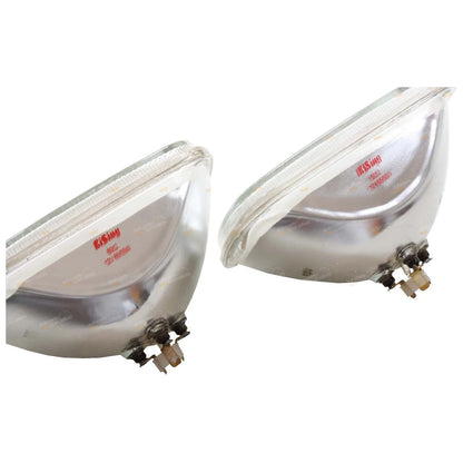 LH+RH Sealed-Beam Headlights 2x for Toyota Hilux/Hiace/Ford Courier (1978–2005)