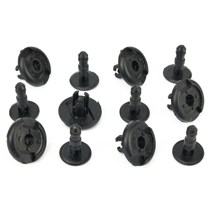 20 x Plastic Car Door Trim Clip Bumper Rivets Screws Panel Push Fastener Kit