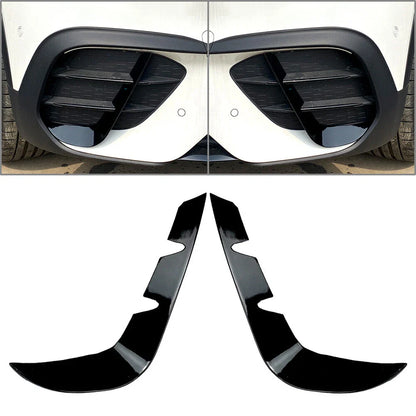 Front Bumper Canards Lip Splitter Fins for Mercedes Benz GLB-Class (2020-2022)