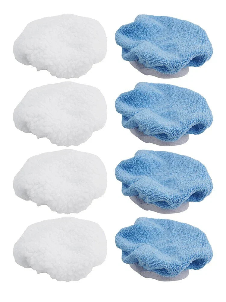 8x 150mm Car Polisher Bonnets Polishing Pads