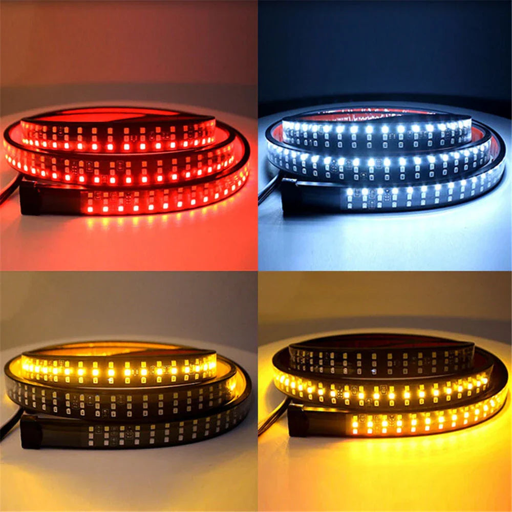 60" Waterproof 3 Row LED Tailgate Light for Car