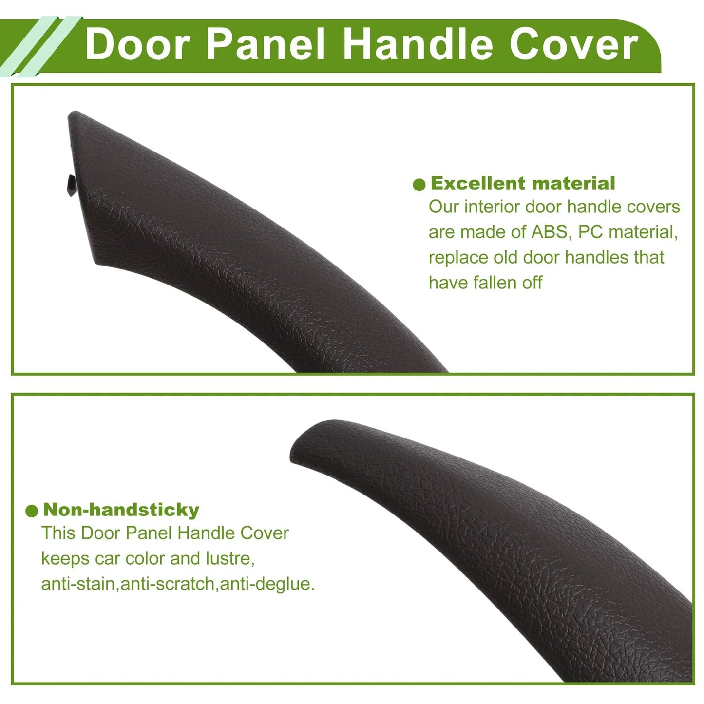 Door Panel Handle Pull Trim Cover for BMW X1 (2016 - 2022) Deep Brown