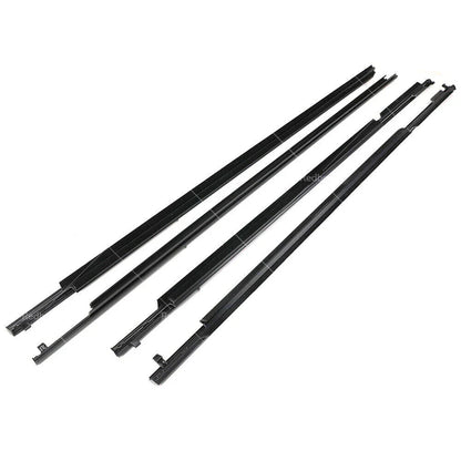 4x Door Glass Seal Weatherstrip for Toyota Landcruiser Prado (2003-2009)