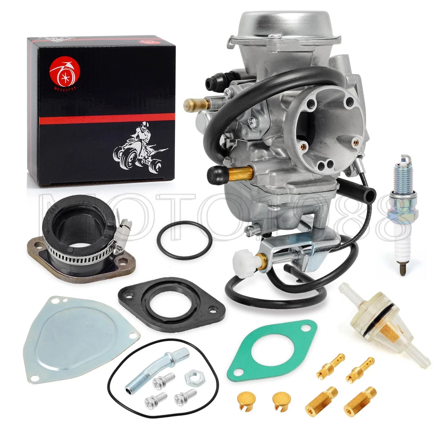 Carburetor Carb and Intake Manifold for Suzuki LT-F250 Ozark (2003–2014)