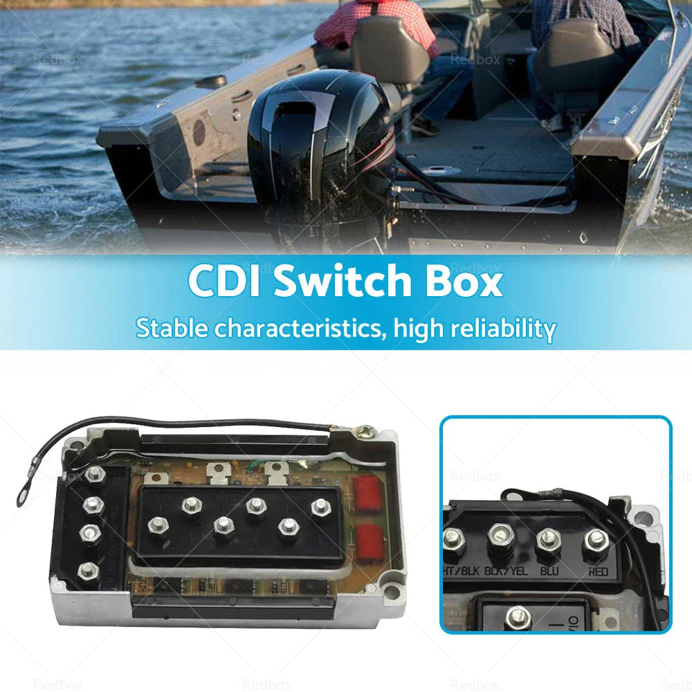 CDI Power Pack Switch Box for Mercury 3 & 6 Cyl (1990-2000)