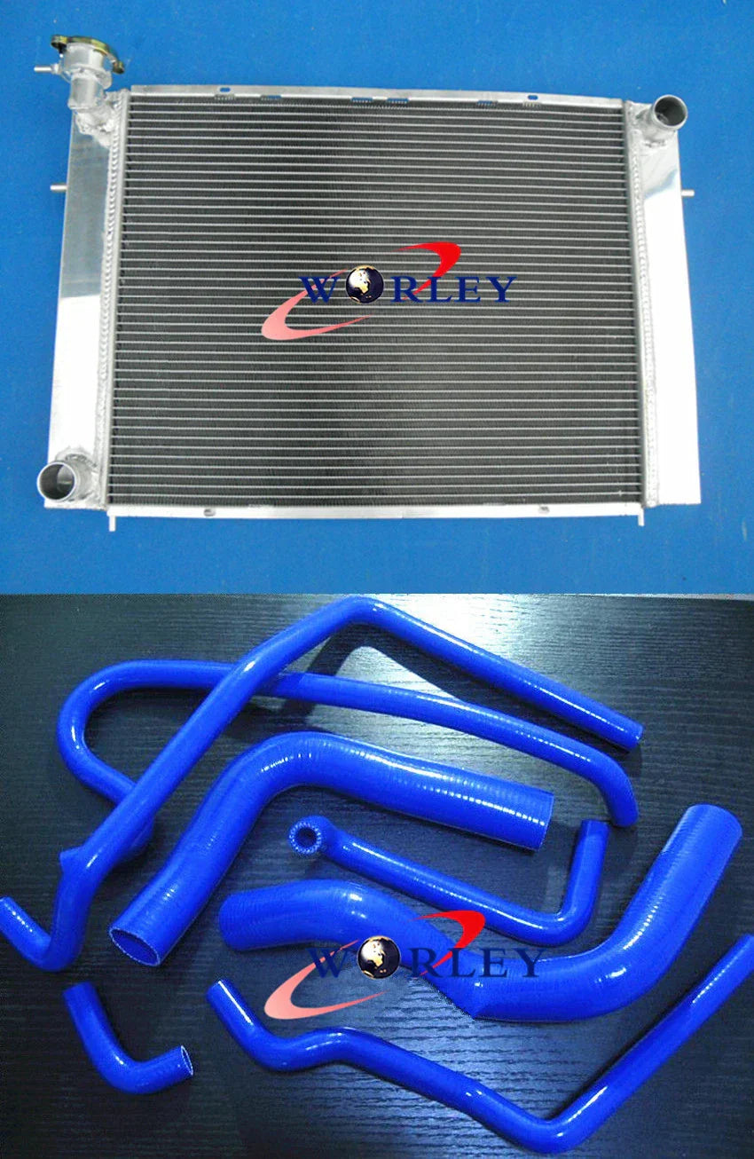 Alloy Radiator & BLUE Hose for Holden Commodore 5.0L SS (VG-VS)
