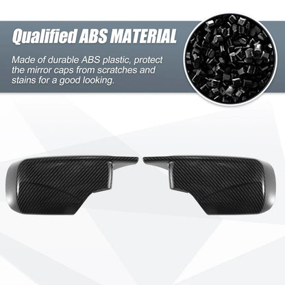Carbon Fiber M4-Style Rearview Mirror Cover for BMW E39 E46 (1998 - 2005)