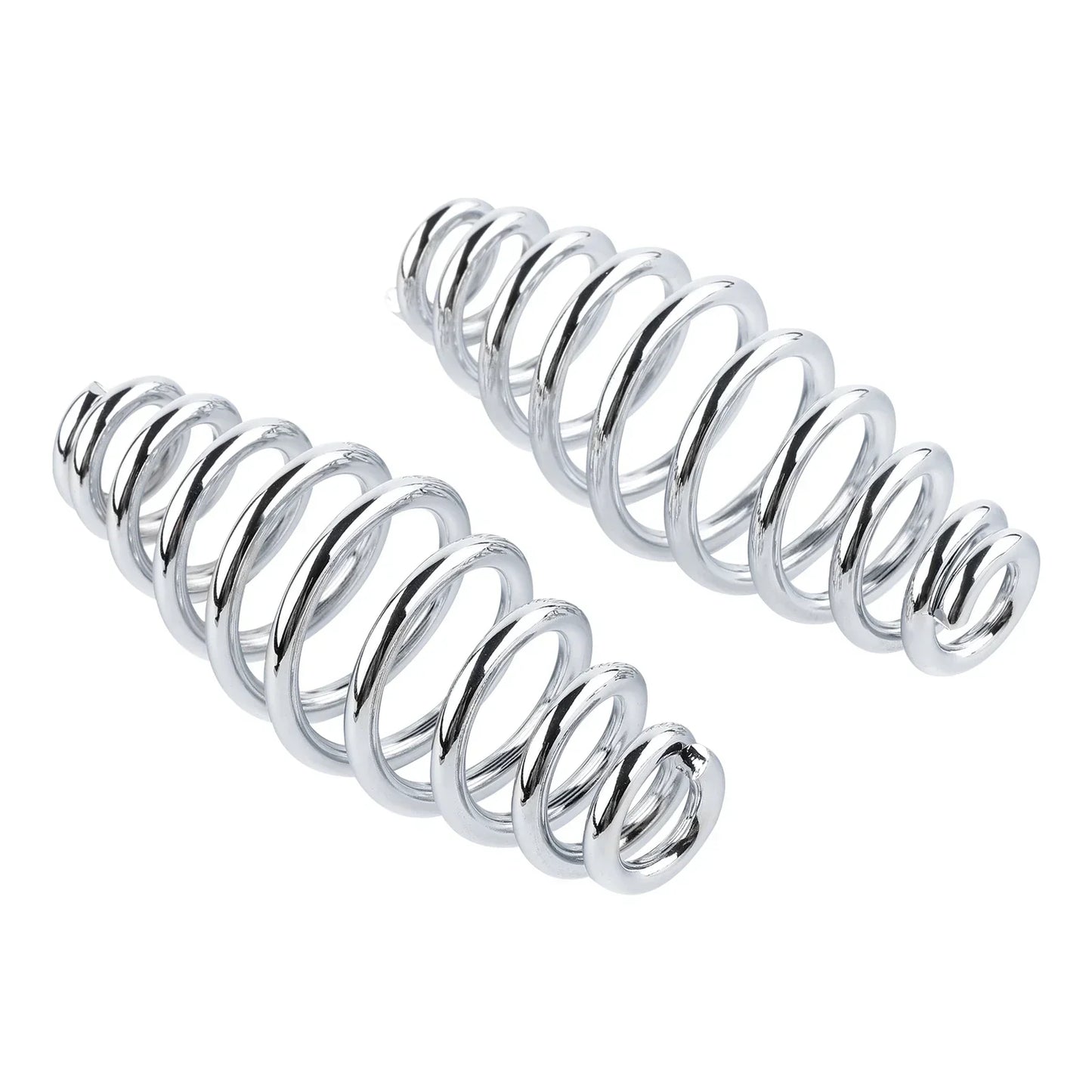 5" Chrome Barrel Solo Seat Springs for Harley Softail Bobber Chopper