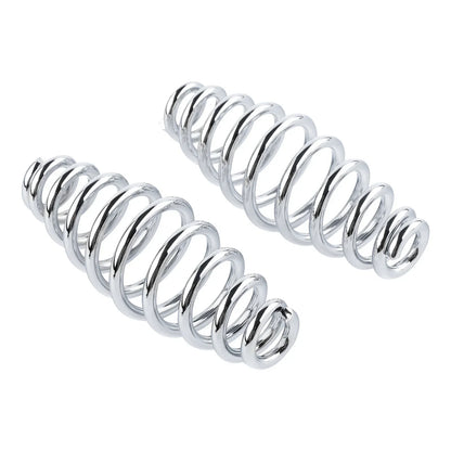 5" Chrome Barrel Solo Seat Springs for Harley Softail Bobber Chopper