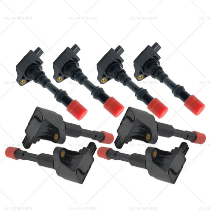 8 x Ignition Coils 3 Pins for Honda Jazz GD GE2 GE3 Civic ES ET (2001-2005)