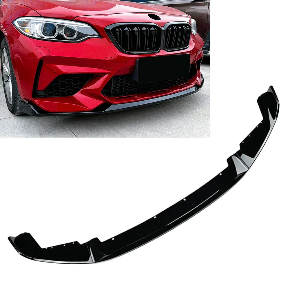 CS Style Front Bumper Spoiler Lip for BMW F87 M2 (2016-2021)