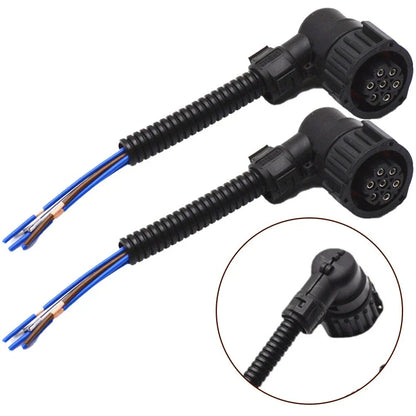 2 x Rear Tail Light Connector for Mercedes Sprinter Prewired 7-PIN Repair Plug
