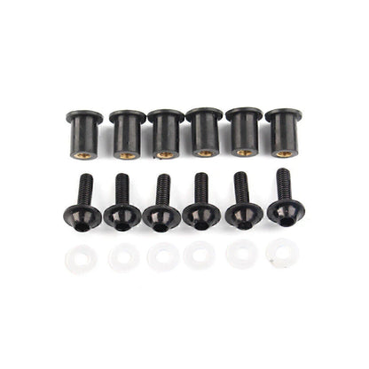 Windscreen Fixing Kit Black Bolts for Honda CBR250 300 650 900
