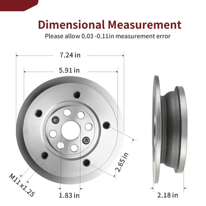 Brake Disc Rotor Hub for John Deere Gator TX
