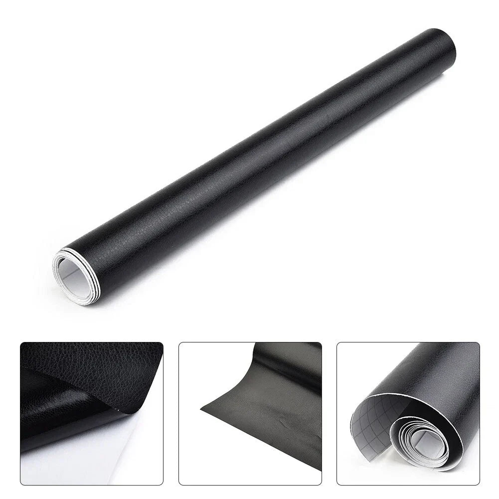 Wrap Sticker / 12 x 40 / Car Grain Leather Skin Textured Vinyl