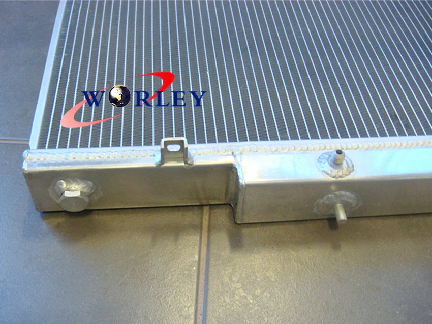 Aluminum Radiator & Fans for Nissan Patrol Y61 Petrol 4.5L (1997+)