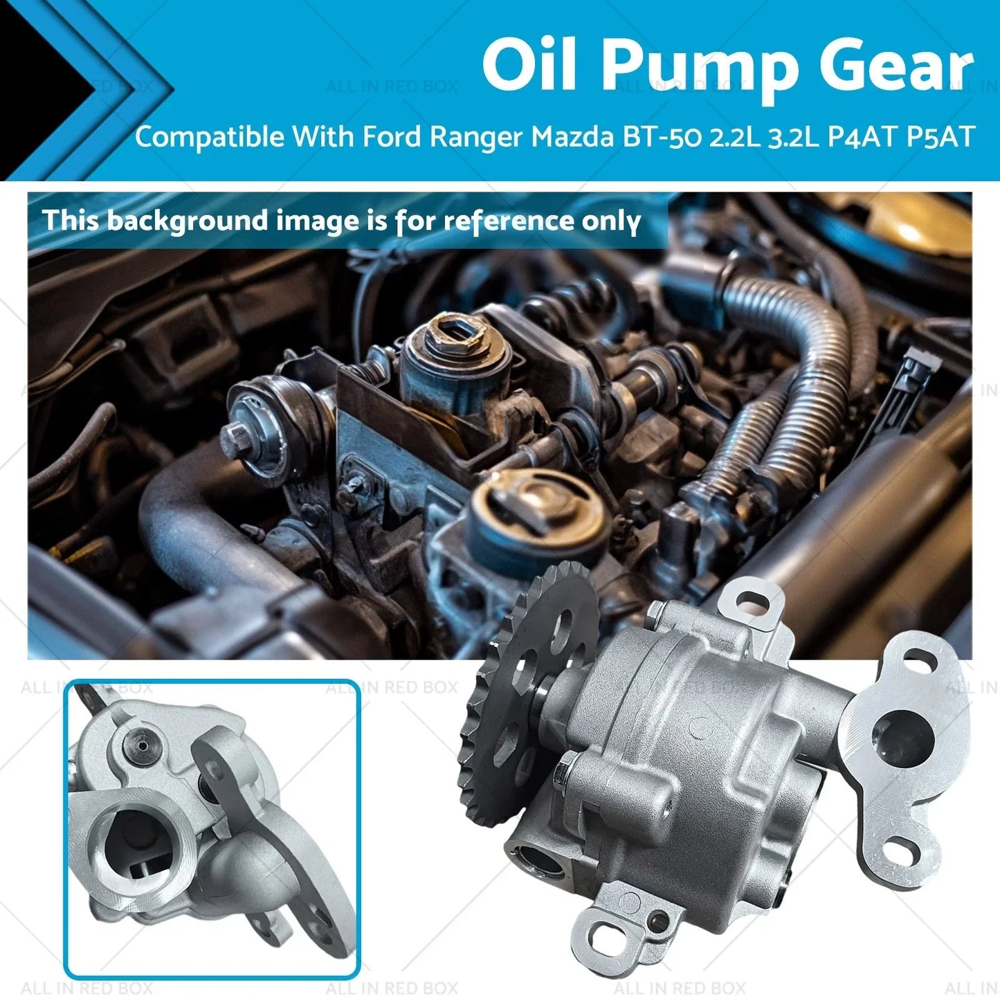 Oil Pump for Mazda BT-50, Ford Ranger PX 2.2L, 3.2L (2011-2023)