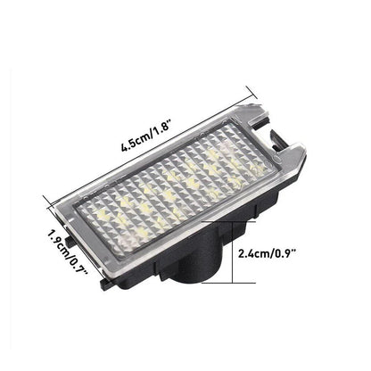 LED License Plate Lights for Jeep Grand Cherokee, Compass (2011-2023)