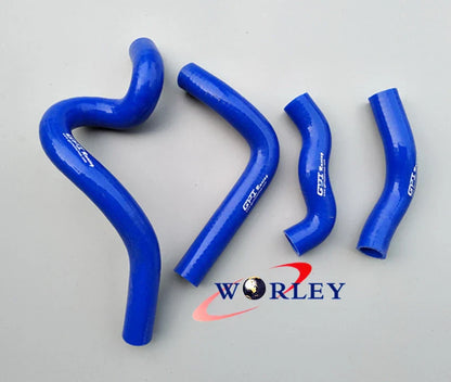 Silicone Radiator Coolant Hoses for Kawasaki KLX650 (1993-1996)