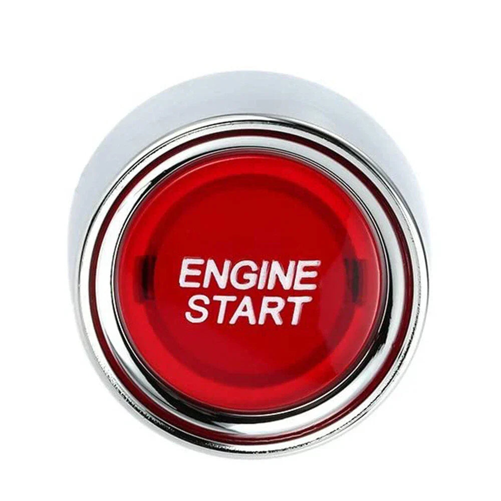 12-24V Red LED Push Button Engine Start Switch for Car SUV Universal