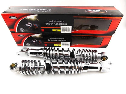 317mm Chrome Rear Shock Absorbers for Honda CL450