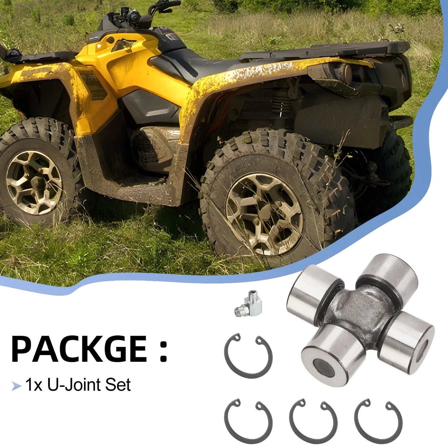 Rear Drive Shaft U-Joint Kit for Can-Am Outlander (2007–2015)