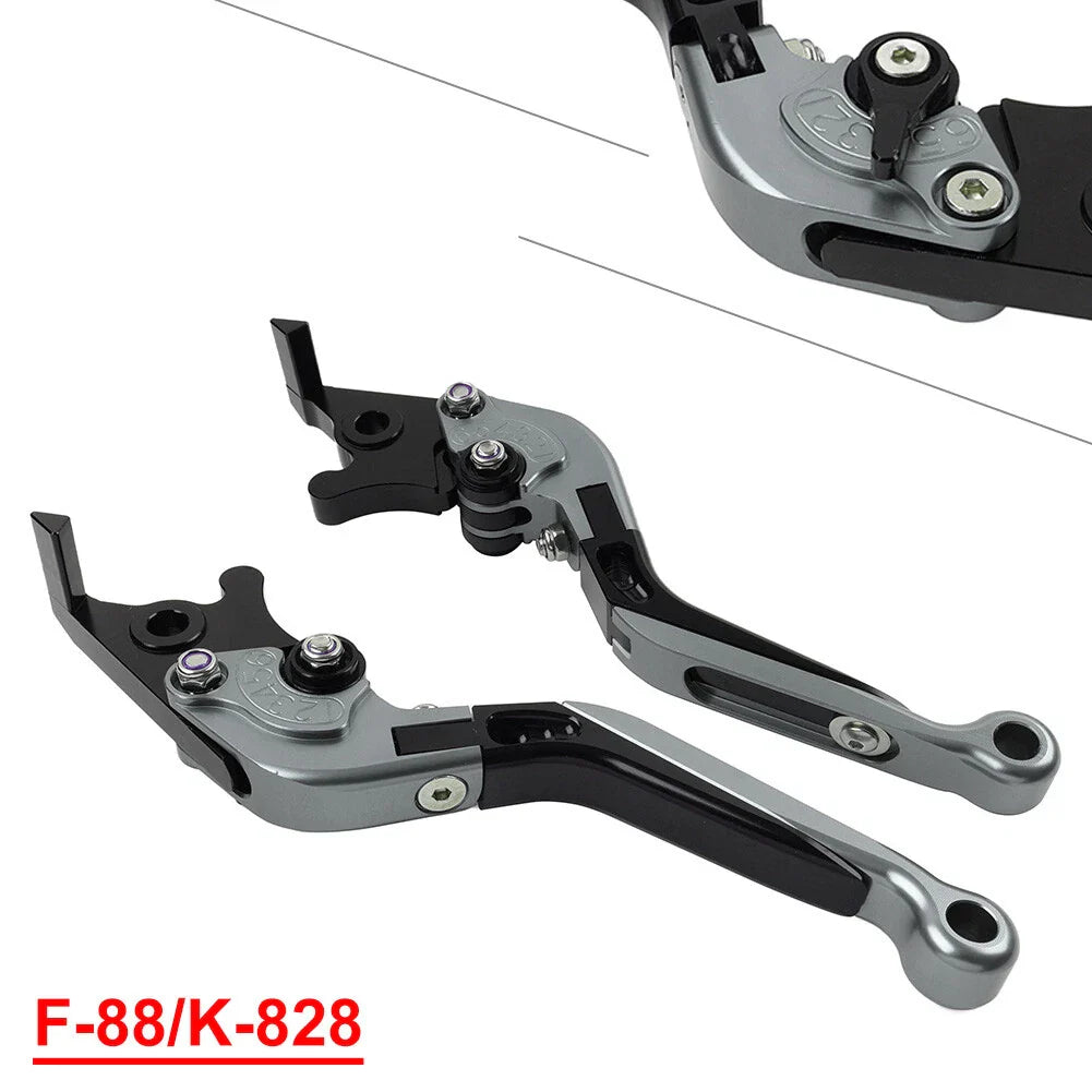 Titan Extendable Brake Clutch Levers for Kawasaki Z1000 ZX6R (2007-2018)