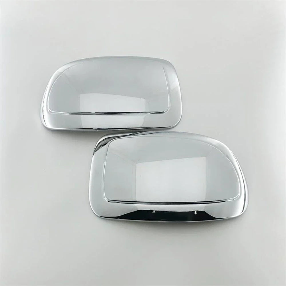Chrome Door Mirror Covers for Chevy Silverado, Avalanche, Tahoe, GMC Sierra, Yukon (2007-2014)