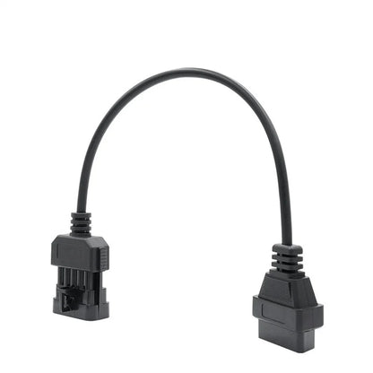 10 Pin to 16 Pin OBD2 Connector Adapter Cable for OPEL 1988-1996
