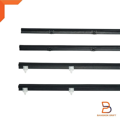 4pc Weatherstrip Door Belt for Toyota Hilux LN65 LN56 LN60 (1984-1988)