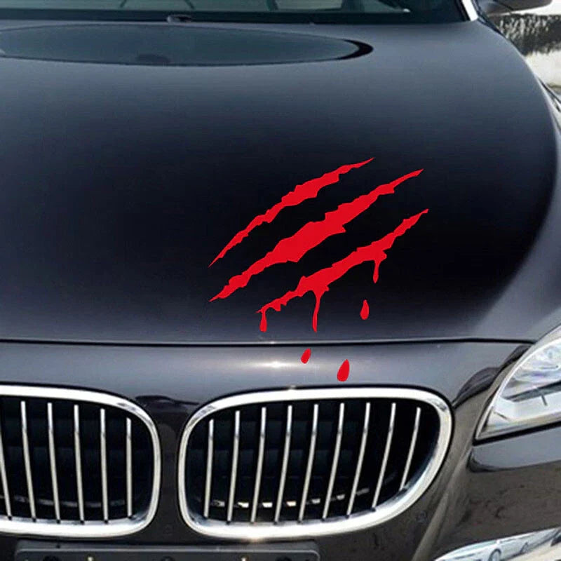 Headlight Scratch Stripe Decals for Car Accessories