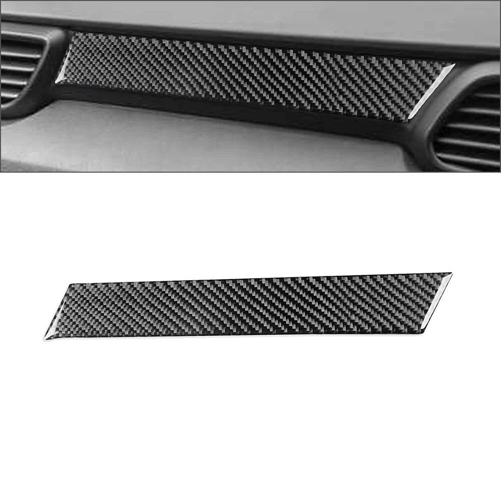 Carbon Fiber Co-pilot Dashboard Cover Trim for Hyundai Veloster (2019-2023)