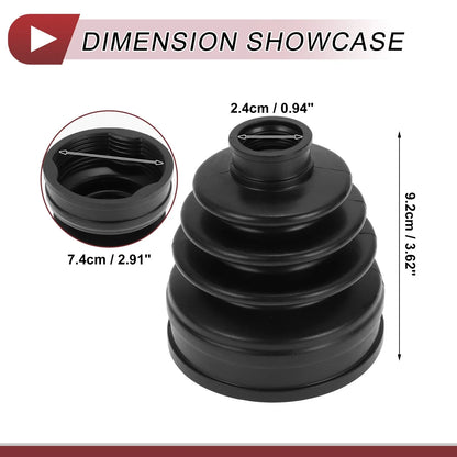 Inner CV Joint Boot Kit with Clamps for BMW X3 (2018-2024)