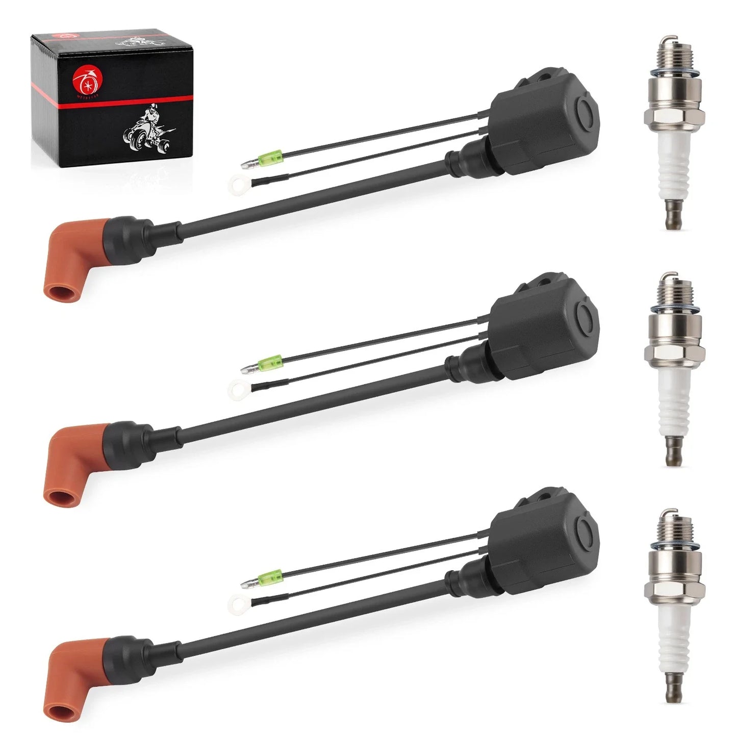Ignition Coil 3 x for Yamaha Outboard (1992–2009)