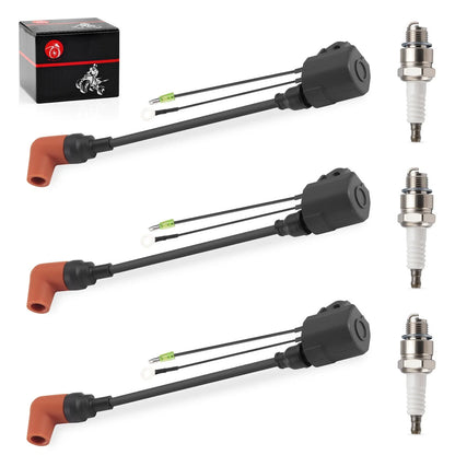Ignition Coil 3 x for Yamaha Outboard (1992–2009)