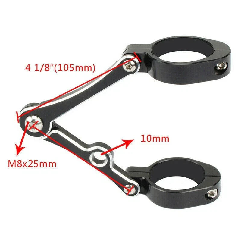 39mm/41mm Headlight Mount Bracket for Motorcycle