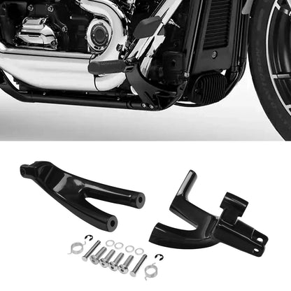 Forward Controls Mount Black for Harley Sport Glide Fat Bob (2018-2024)
