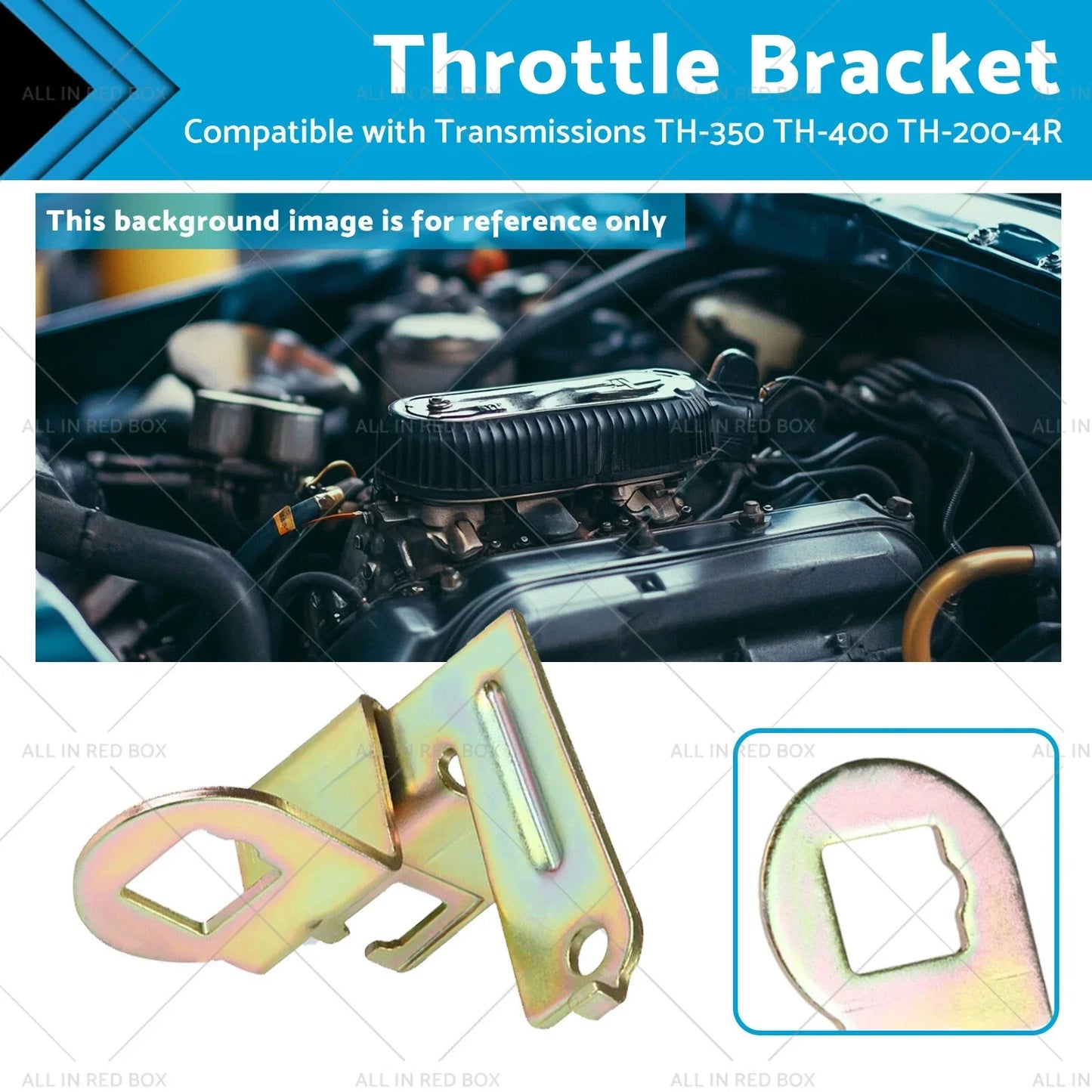 Throttle Bracket for TH-350 TH-400 TH-200-4R Transmissions