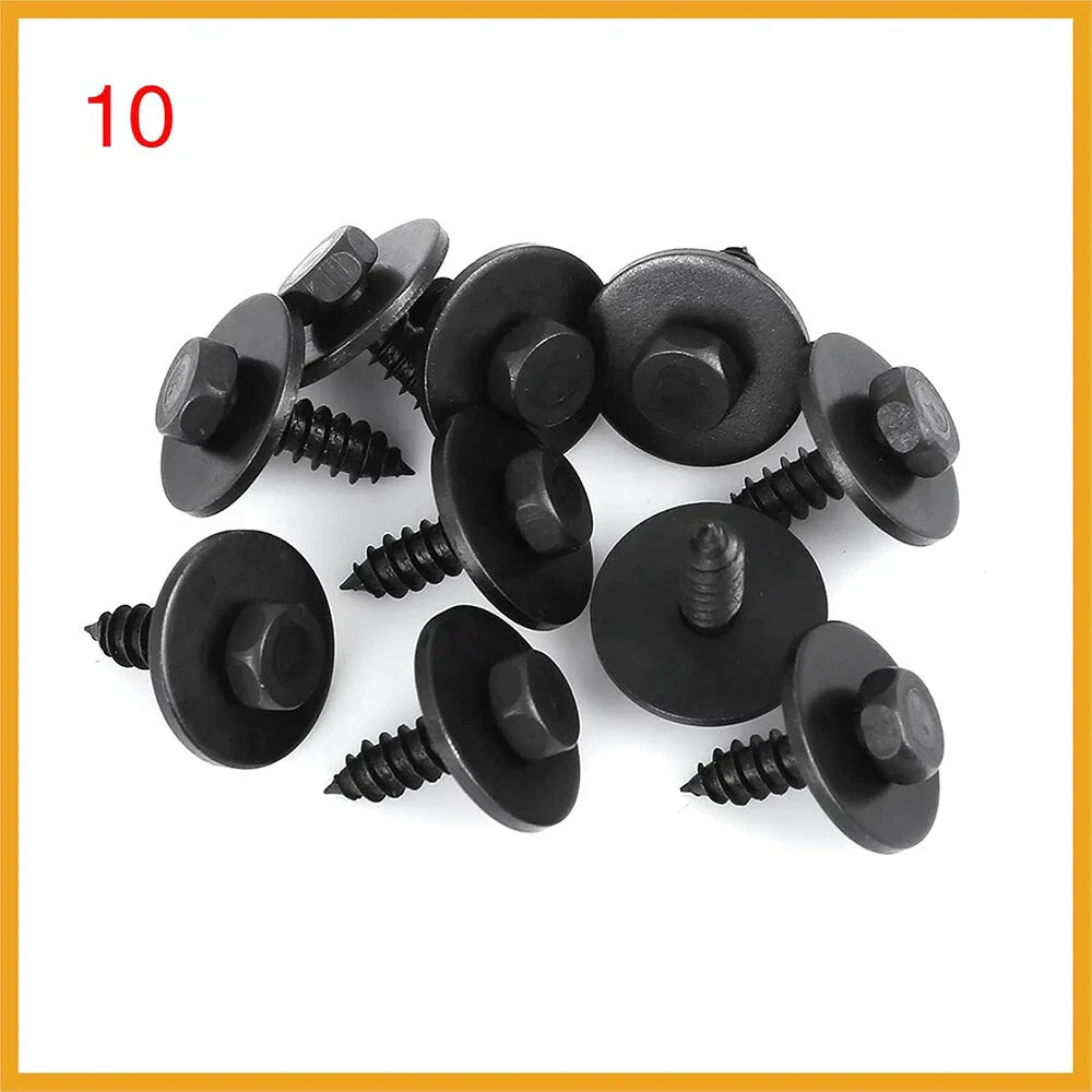 10x Hex Head Screw for BMW X5 X6 E46 E60 E63 E66 E70 E71 E82 E83 E90
